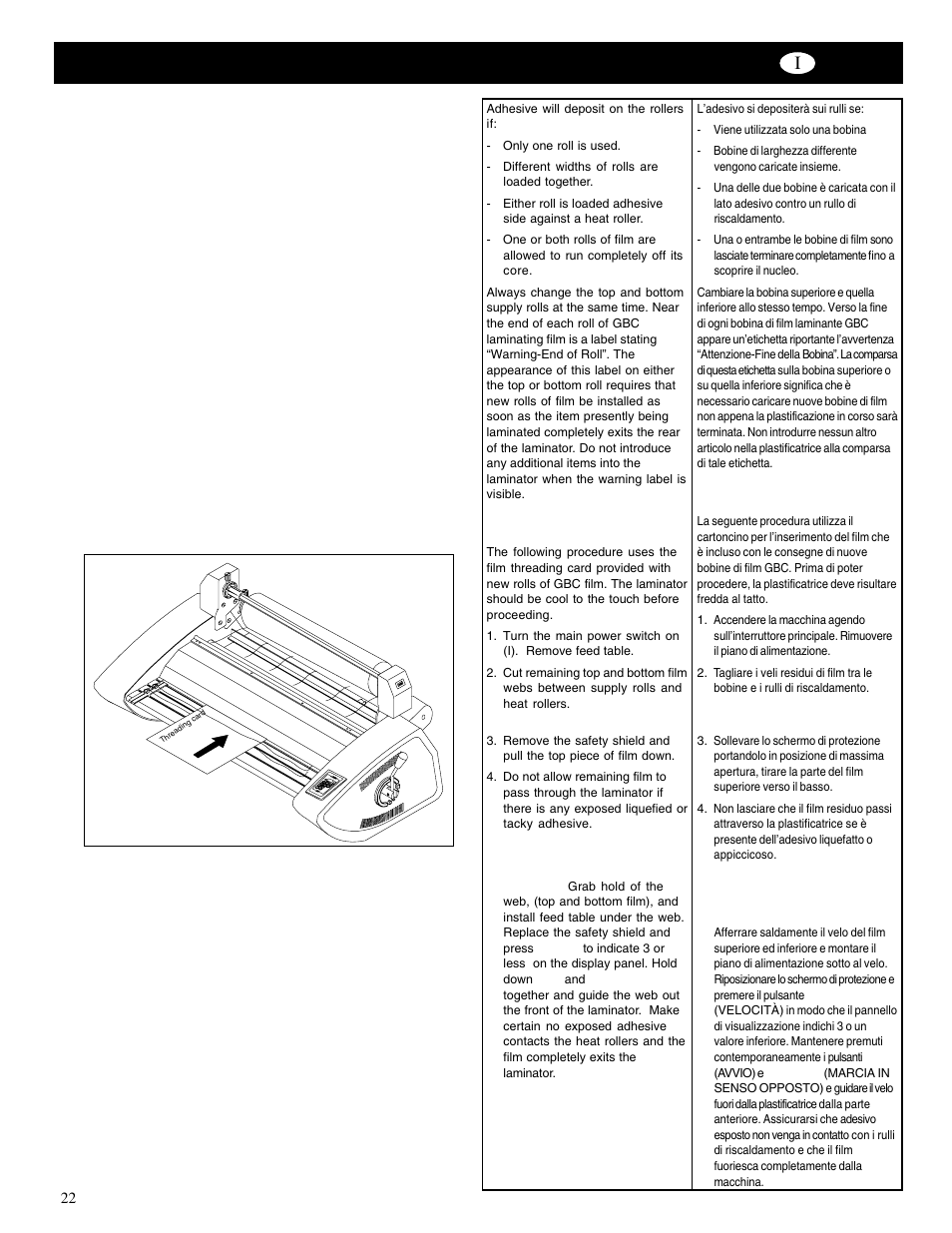 GBC Catenas User Manual | Page 25 / 53