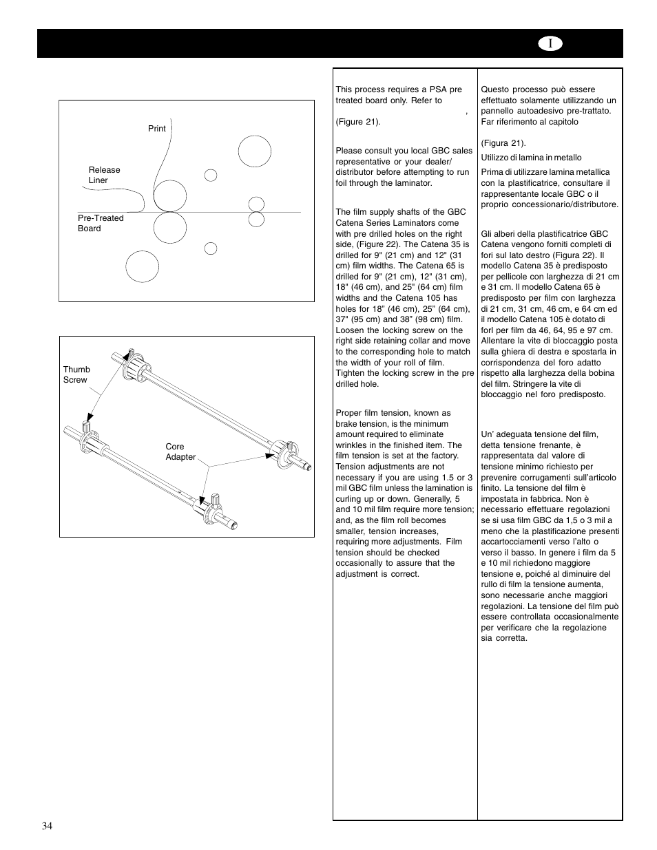 GBC Catenas User Manual | Page 37 / 53