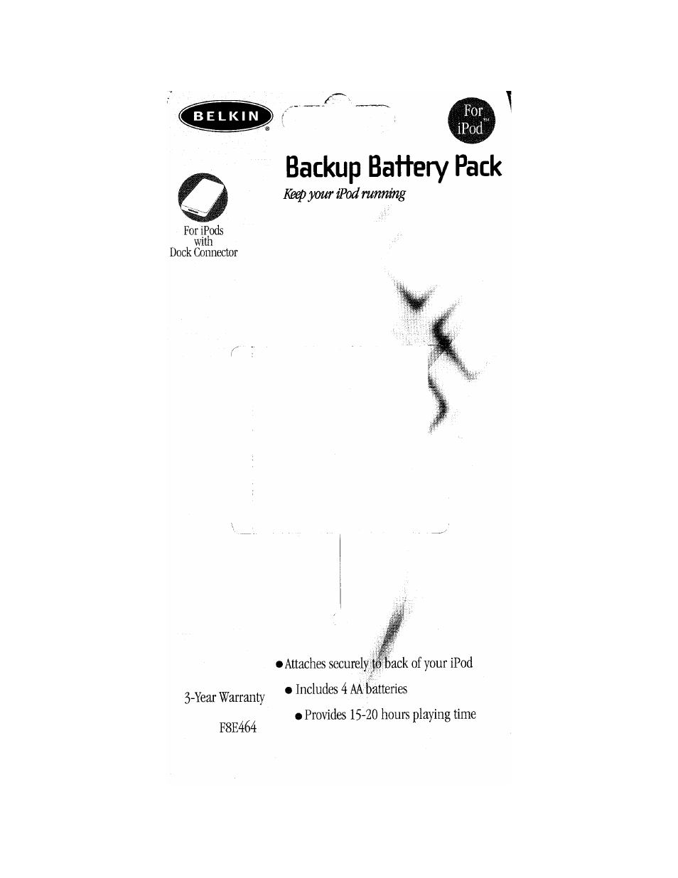 Front of packaging | Belkin F8E464 User Manual | Page 5 / 6