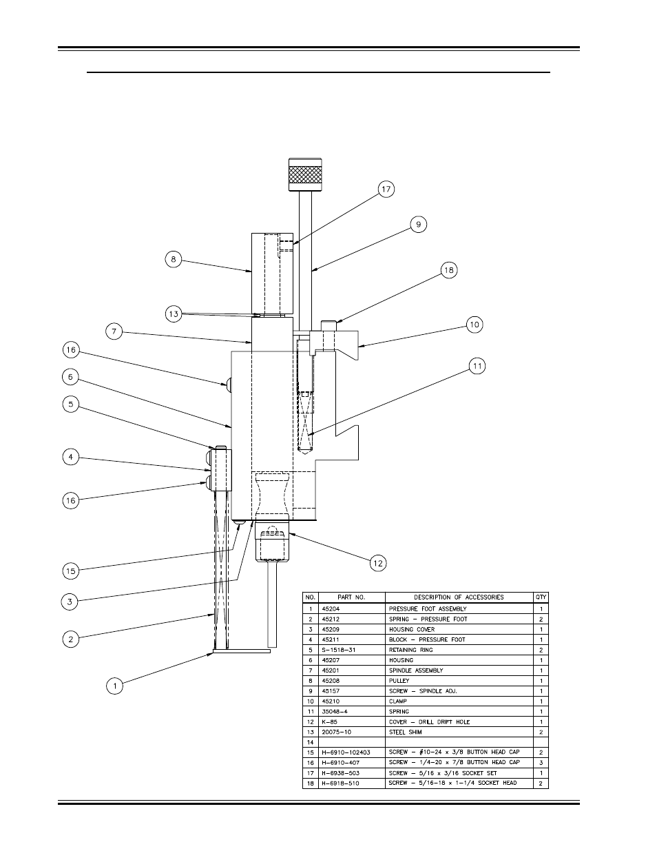 Optional narrow drill head assy | GBC MS5 User Manual | Page 14 / 51