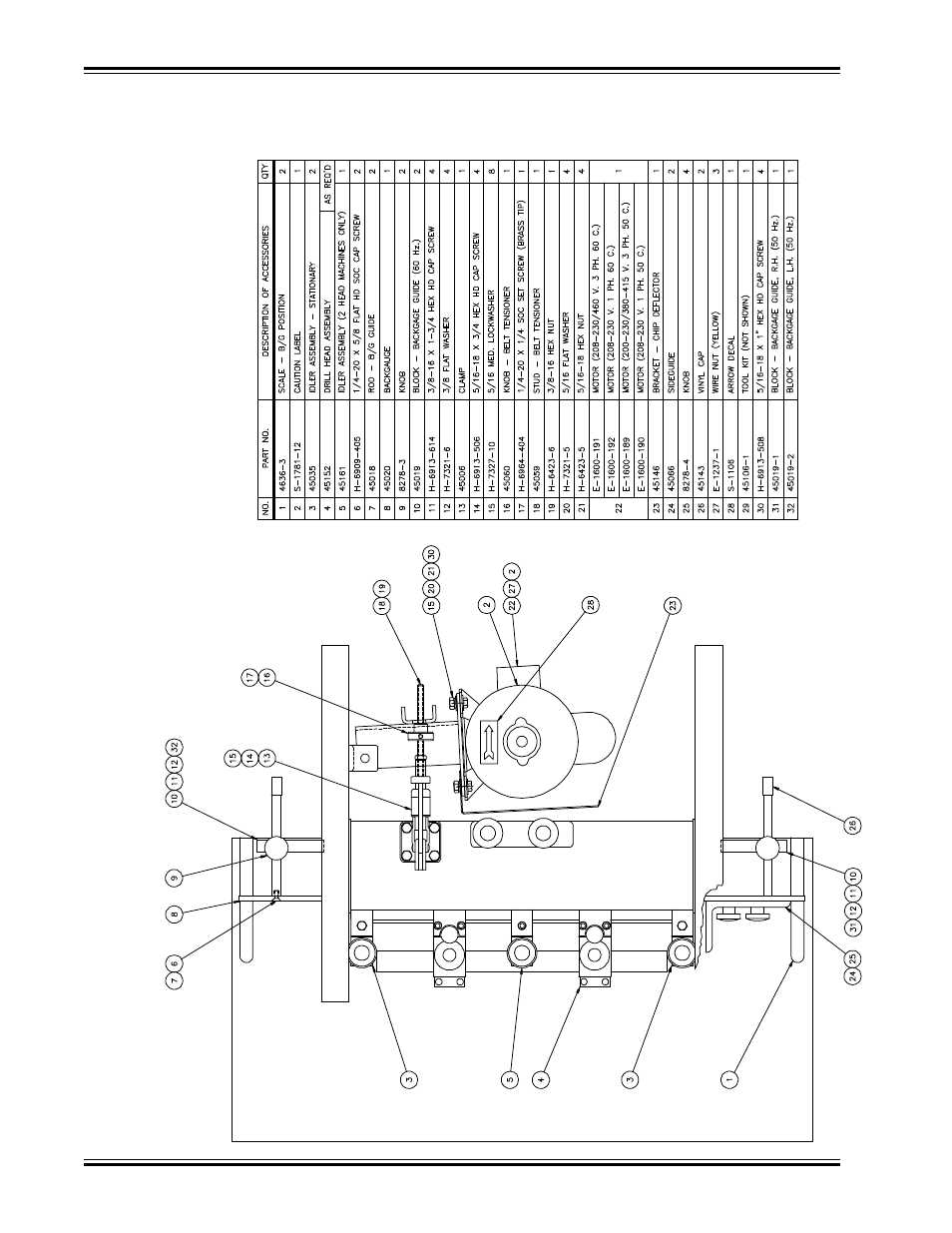 Main assy top view | GBC MS5 User Manual | Page 26 / 51