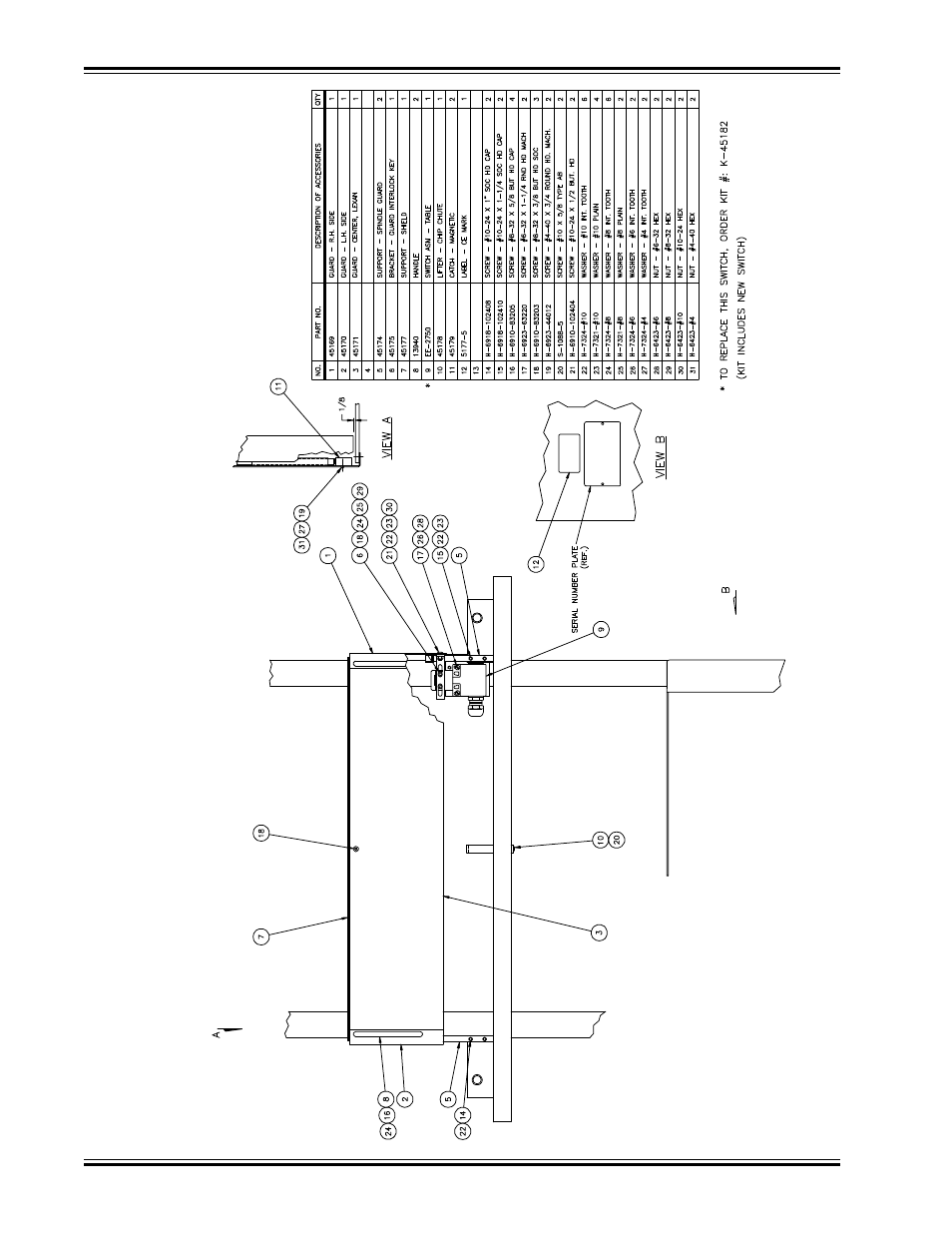 Drill guard (50hz only) | GBC MS5 User Manual | Page 28 / 51