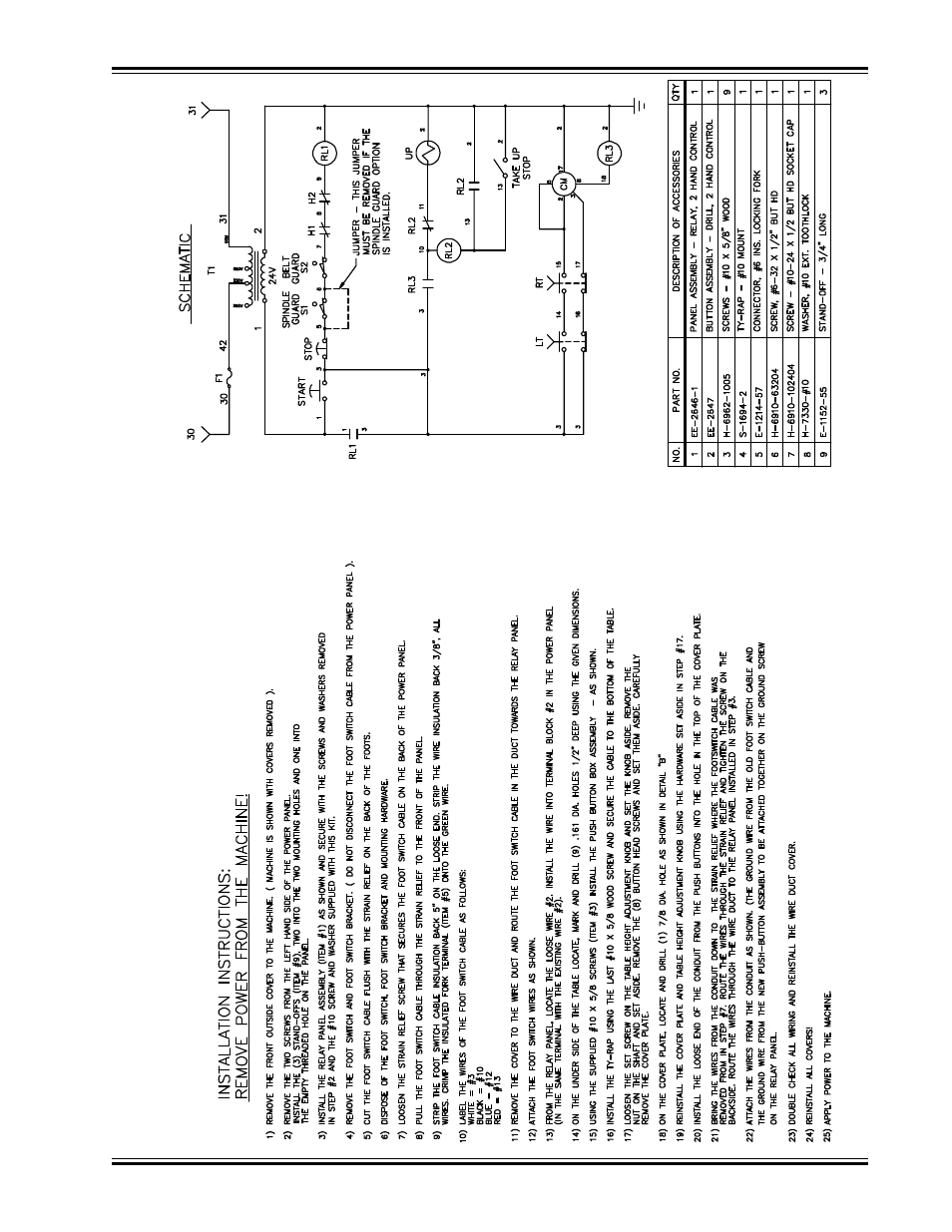 Two hand schematic | GBC MS5 User Manual | Page 45 / 51