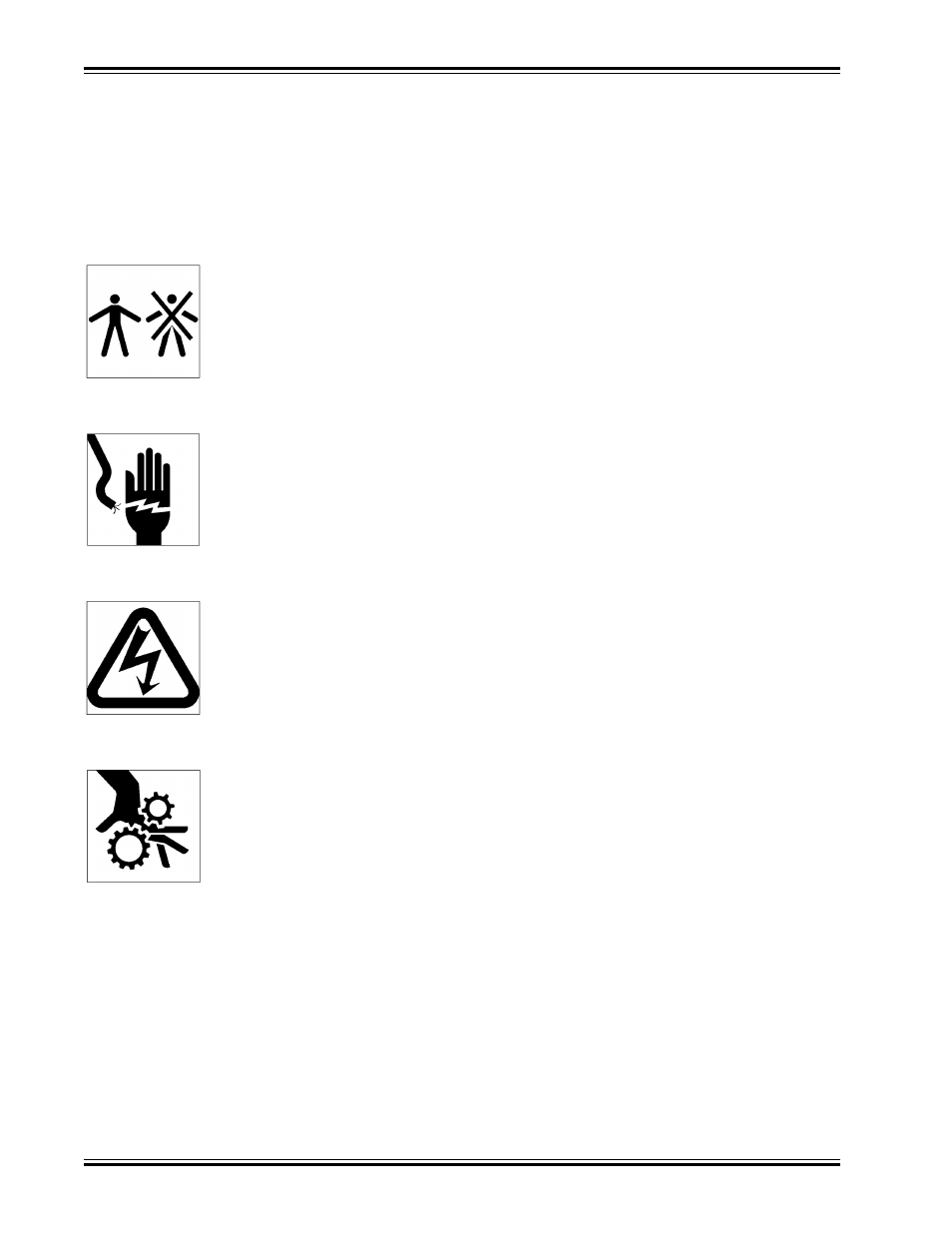 Warning labels, Warning label definitions | GBC MS5 User Manual | Page 6 / 51