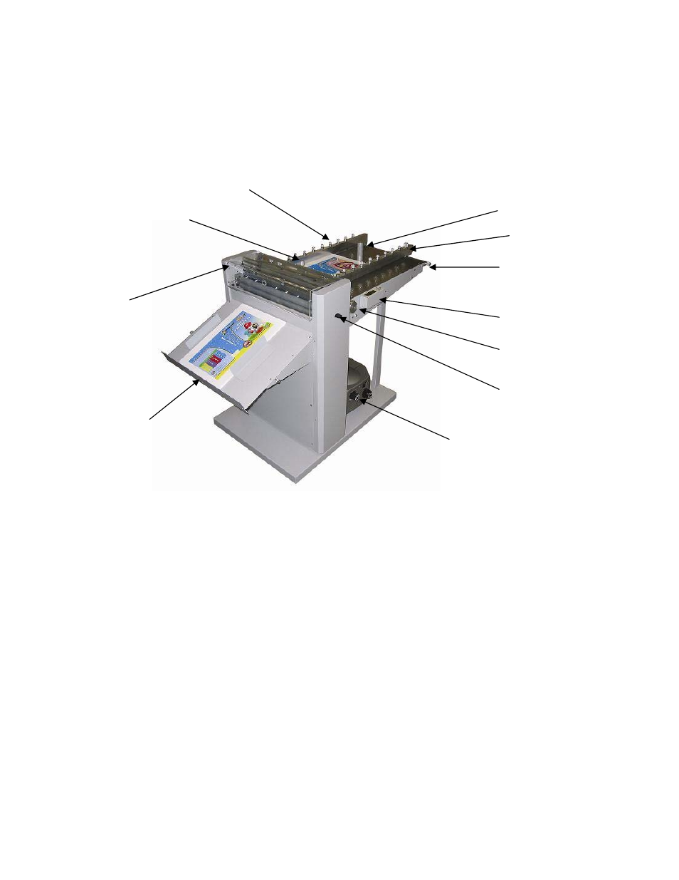 Machine components | GBC Auto 50 MBM Crease User Manual | Page 4 / 21