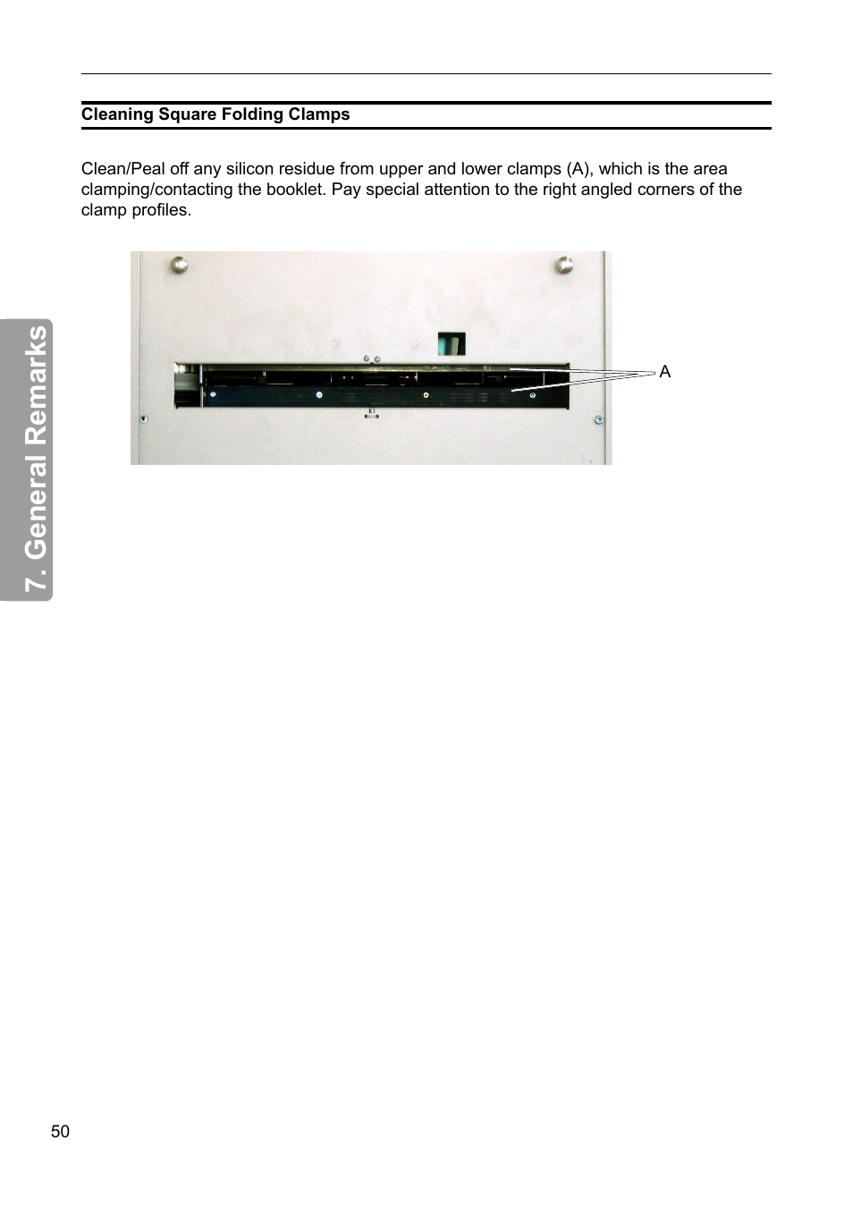 General remarks | GBC 2000 Plockmatic Bookmaker User Manual | Page 50 / 56