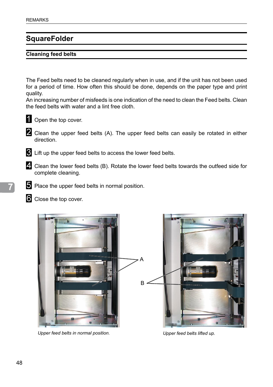 Squarefolder | GBC BM 200 Bookmaker User Manual | Page 48 / 52