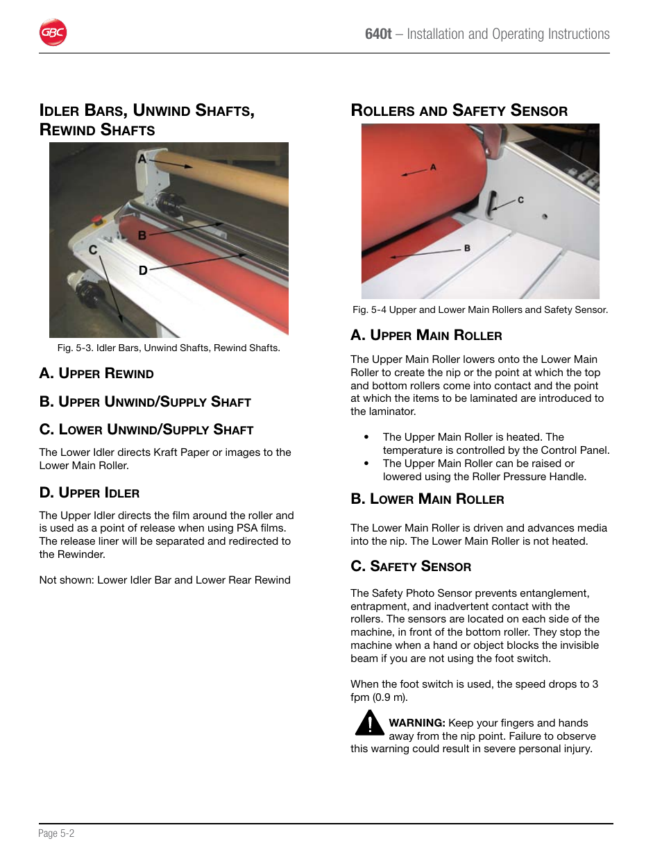 GBC 640T Laminator User Manual | Page 14 / 36