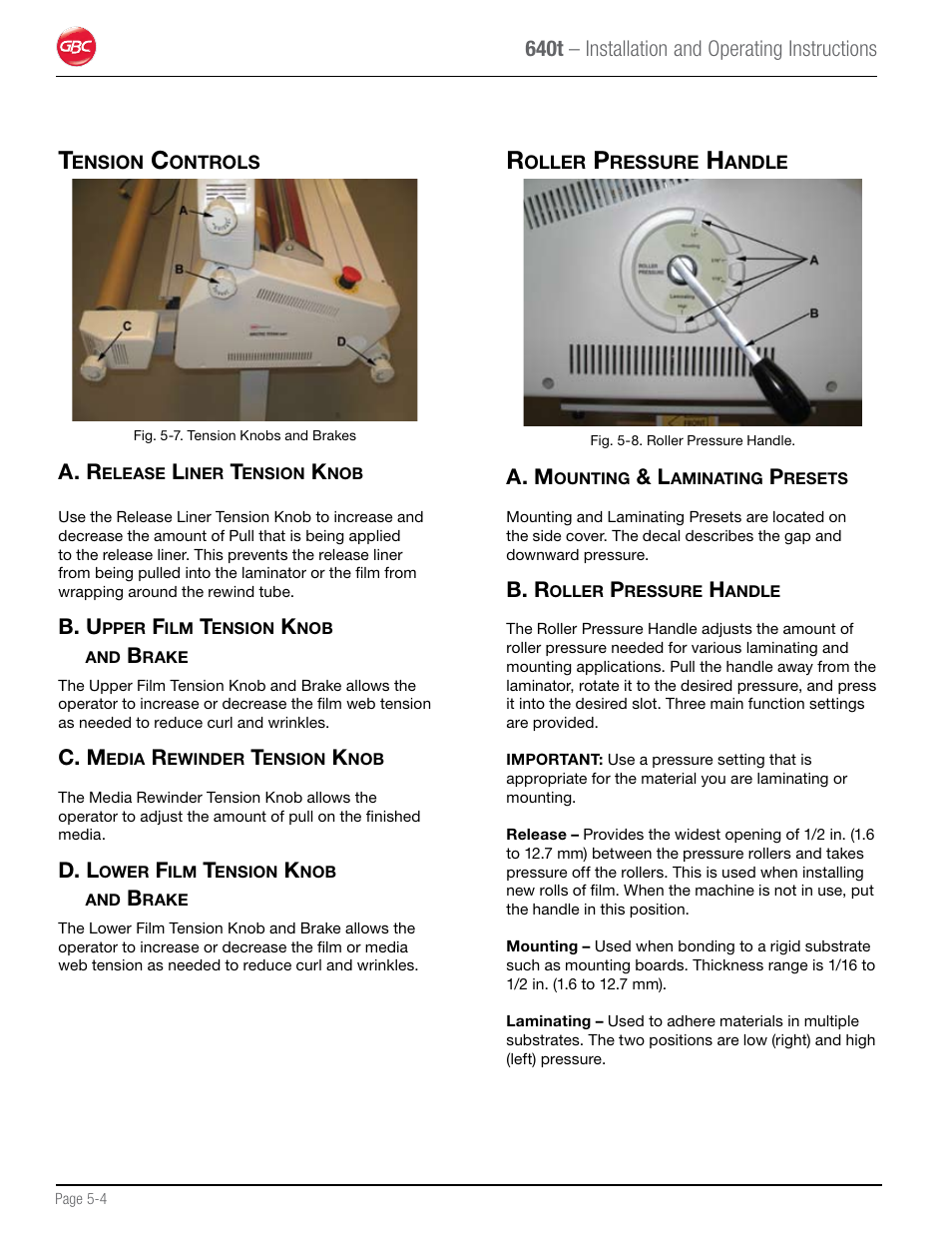 GBC 640T Laminator User Manual | Page 16 / 36