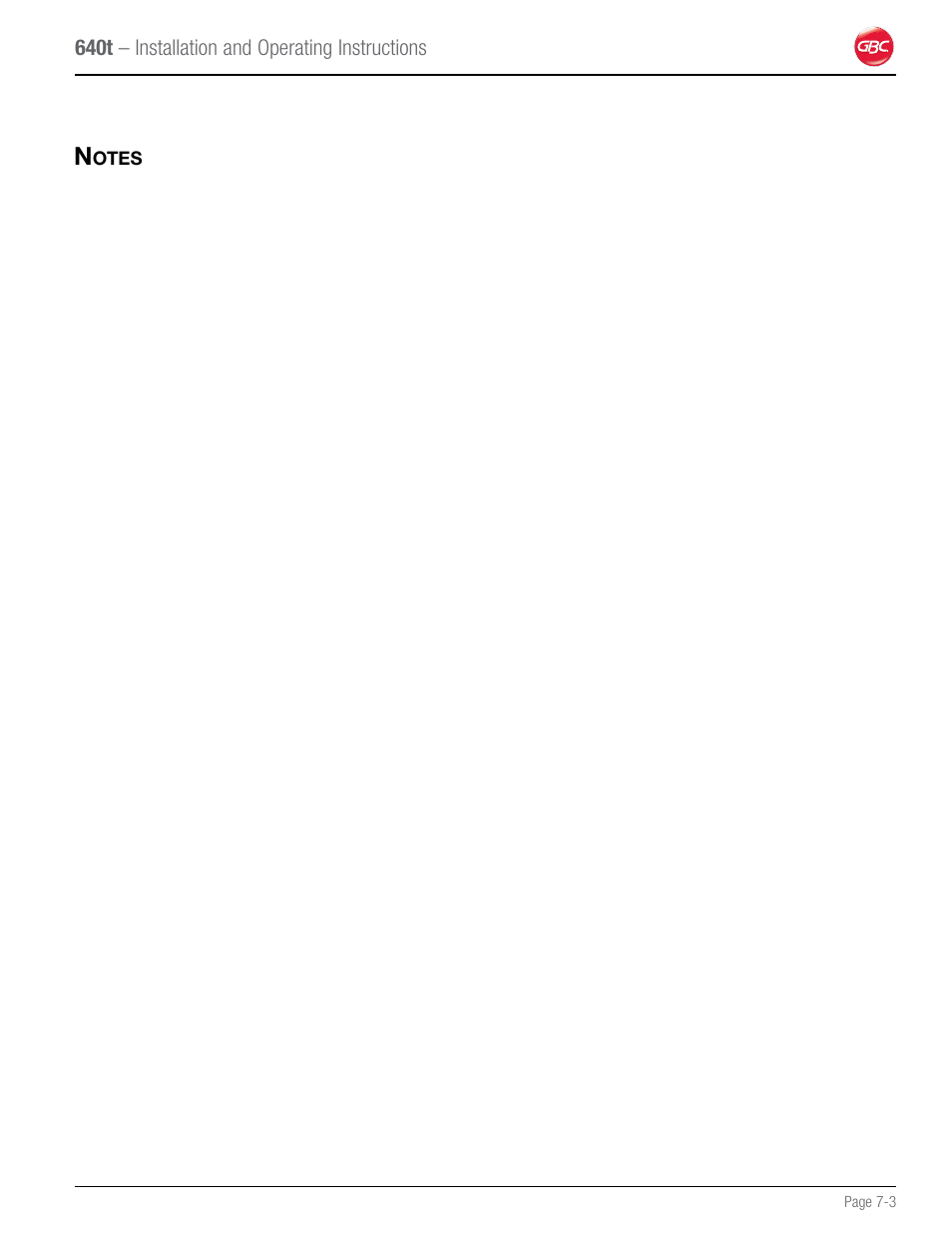 GBC 640T Laminator User Manual | Page 35 / 36