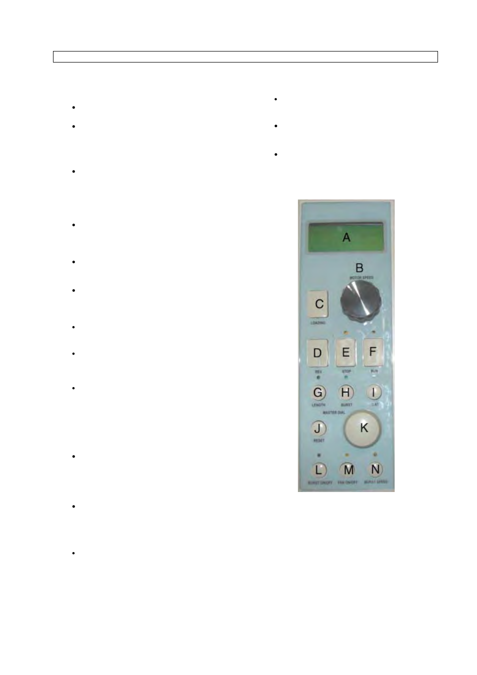 Front control guide, Gbc 620os operation manual, Figure 1 | GBC 620OS User Manual | Page 7 / 23