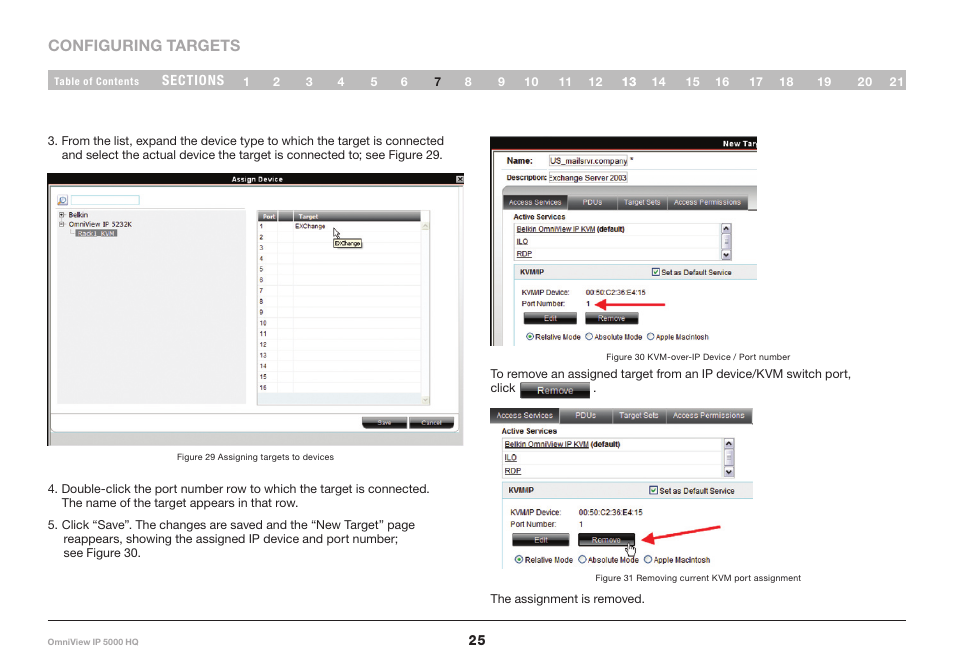 Belkin OmniViewIP 5000HQ User Manual | Page 29 / 109