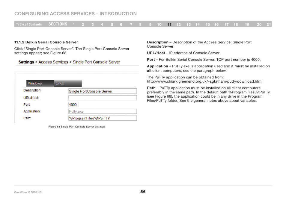 Belkin OmniViewIP 5000HQ User Manual | Page 60 / 109