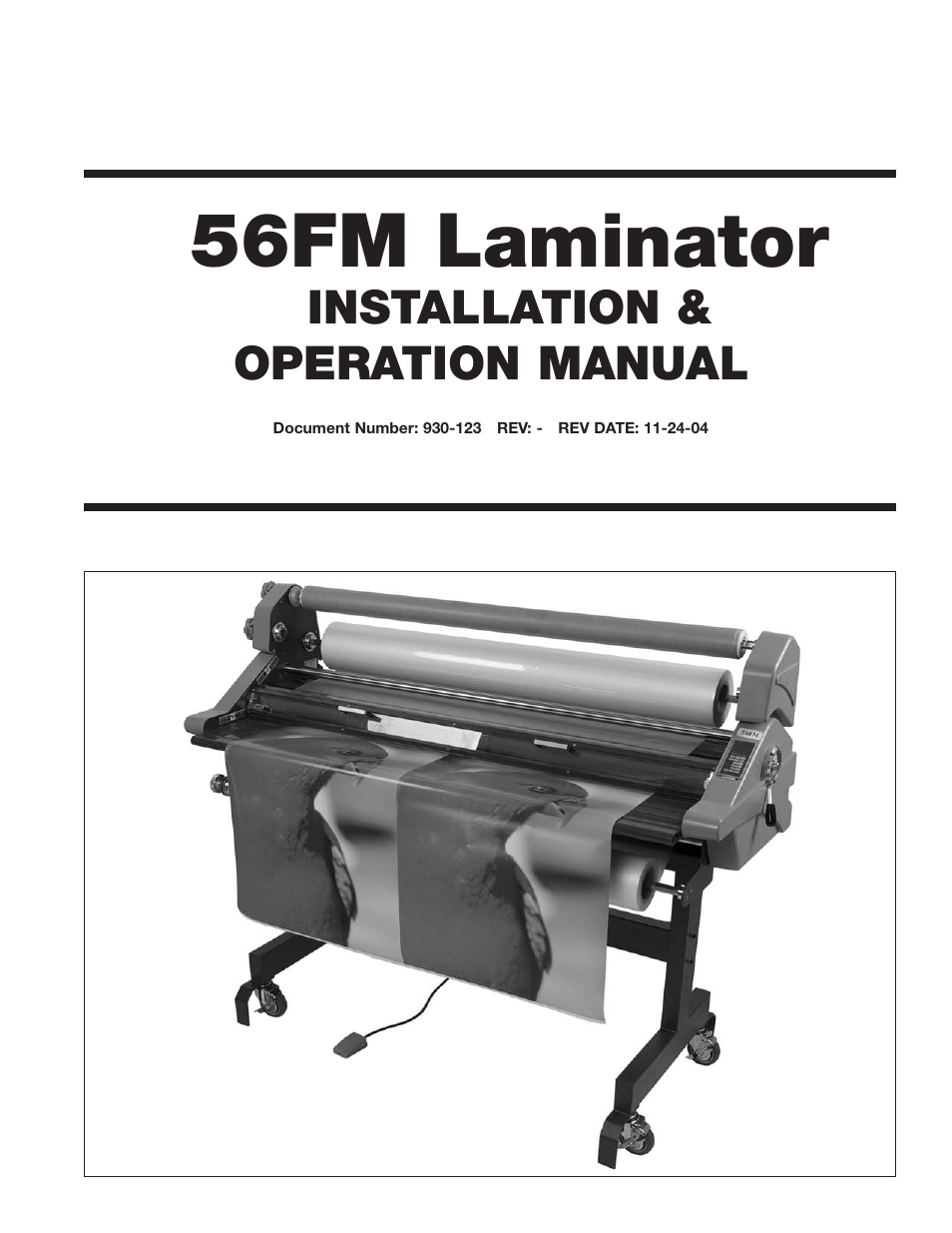 GBC 56FM User Manual | 40 pages