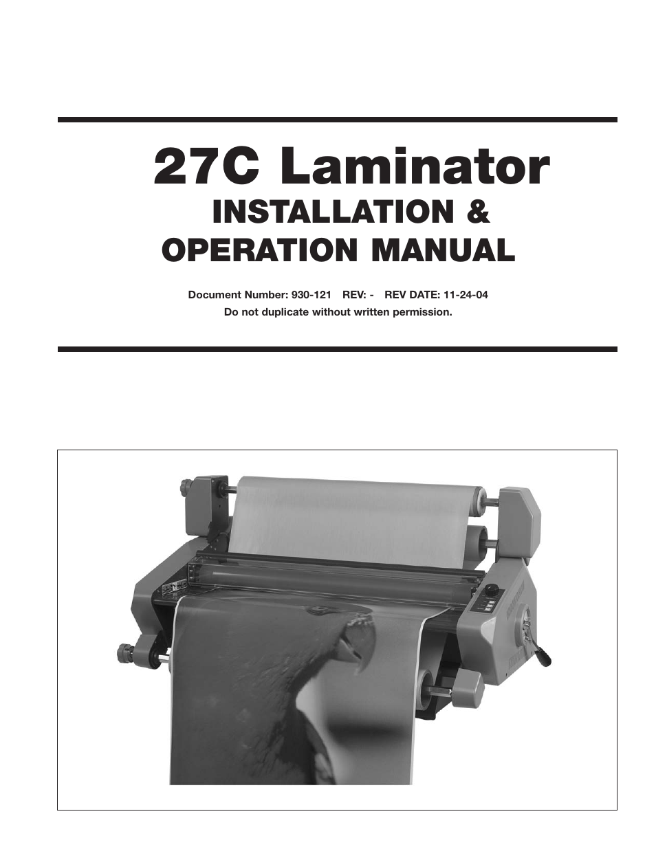 GBC 27C User Manual | 32 pages