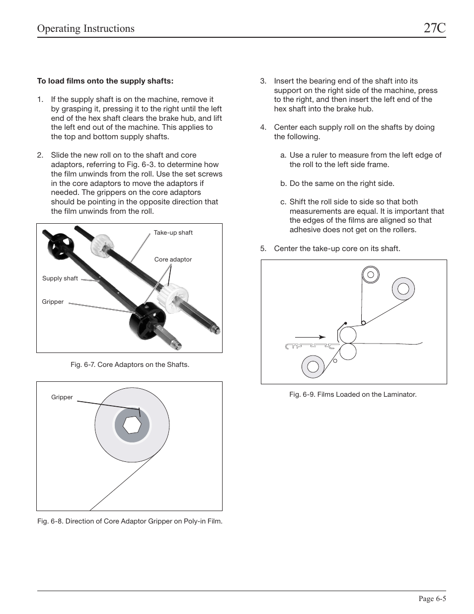 Operating instructions | GBC 27C User Manual | Page 21 / 32