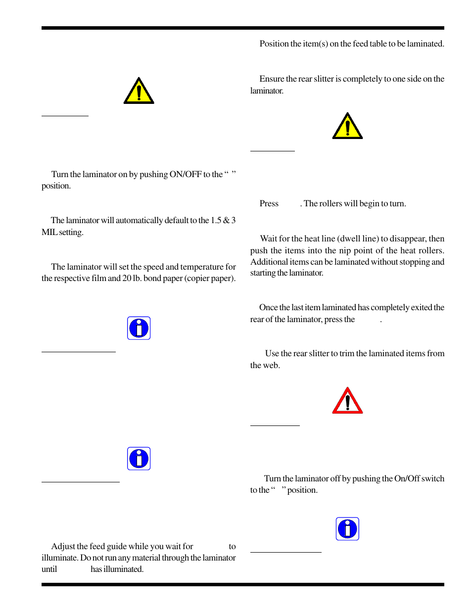 GBC 25e User Manual | Page 23 / 48