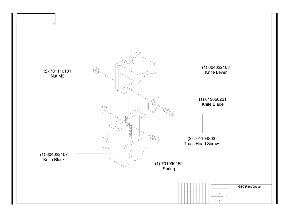 Illustrations, Gbc films group | GBC 25e User Manual | Page 36 / 48