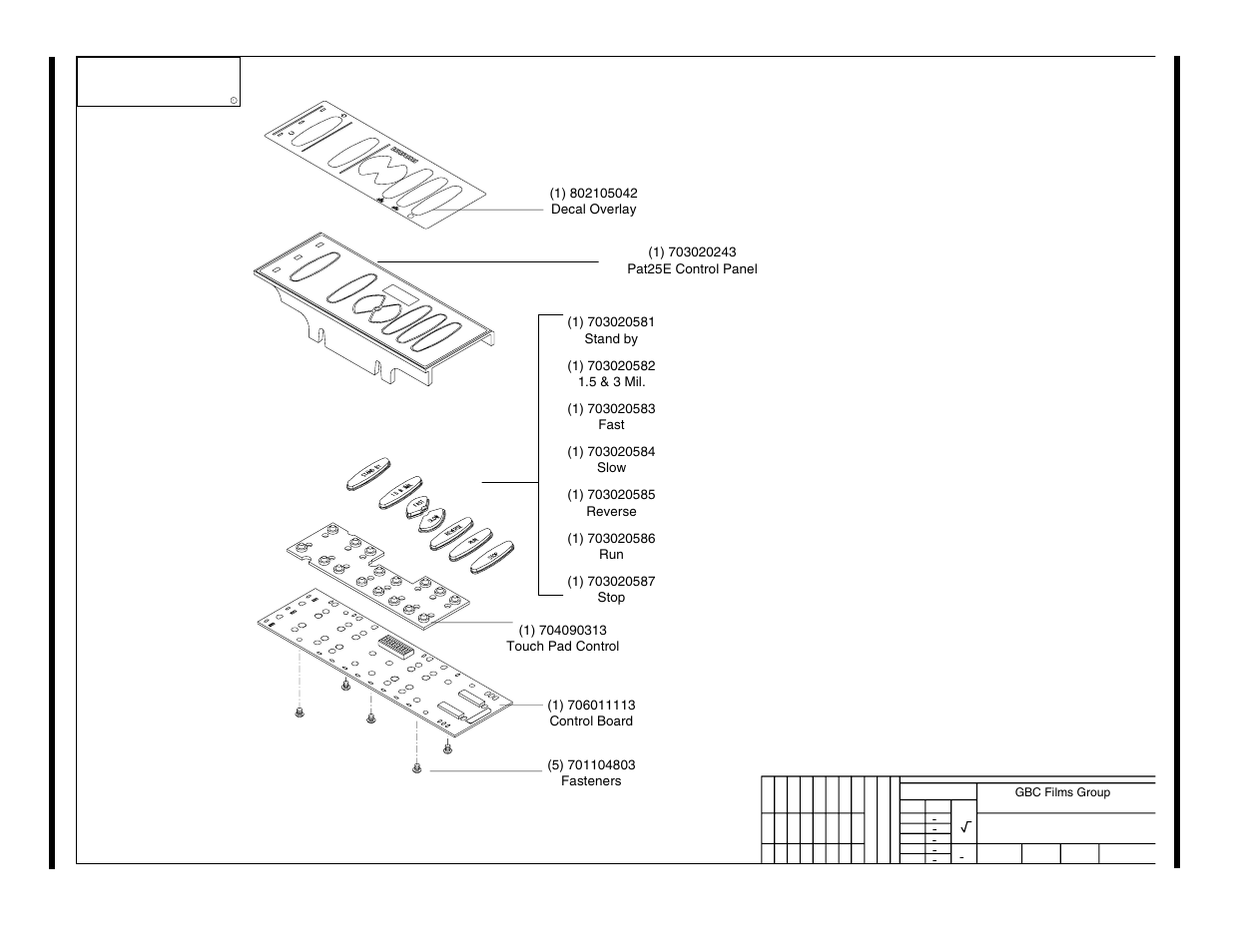 Gbc films group | GBC 25e User Manual | Page 38 / 48