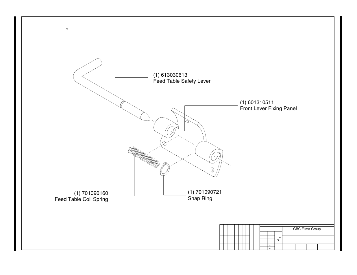 Gbc films group | GBC 25e User Manual | Page 44 / 48