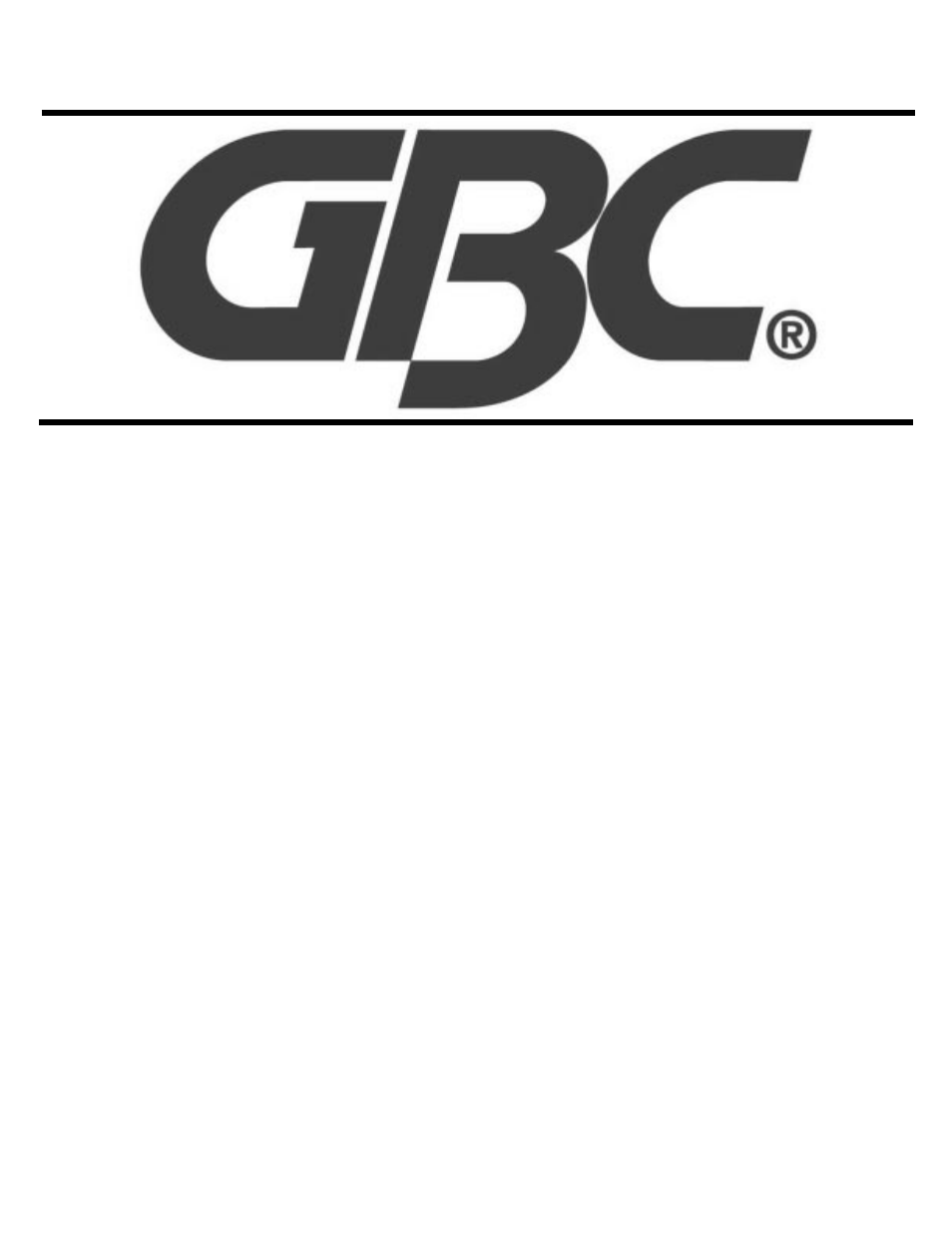 GBC 25e User Manual | Page 48 / 48