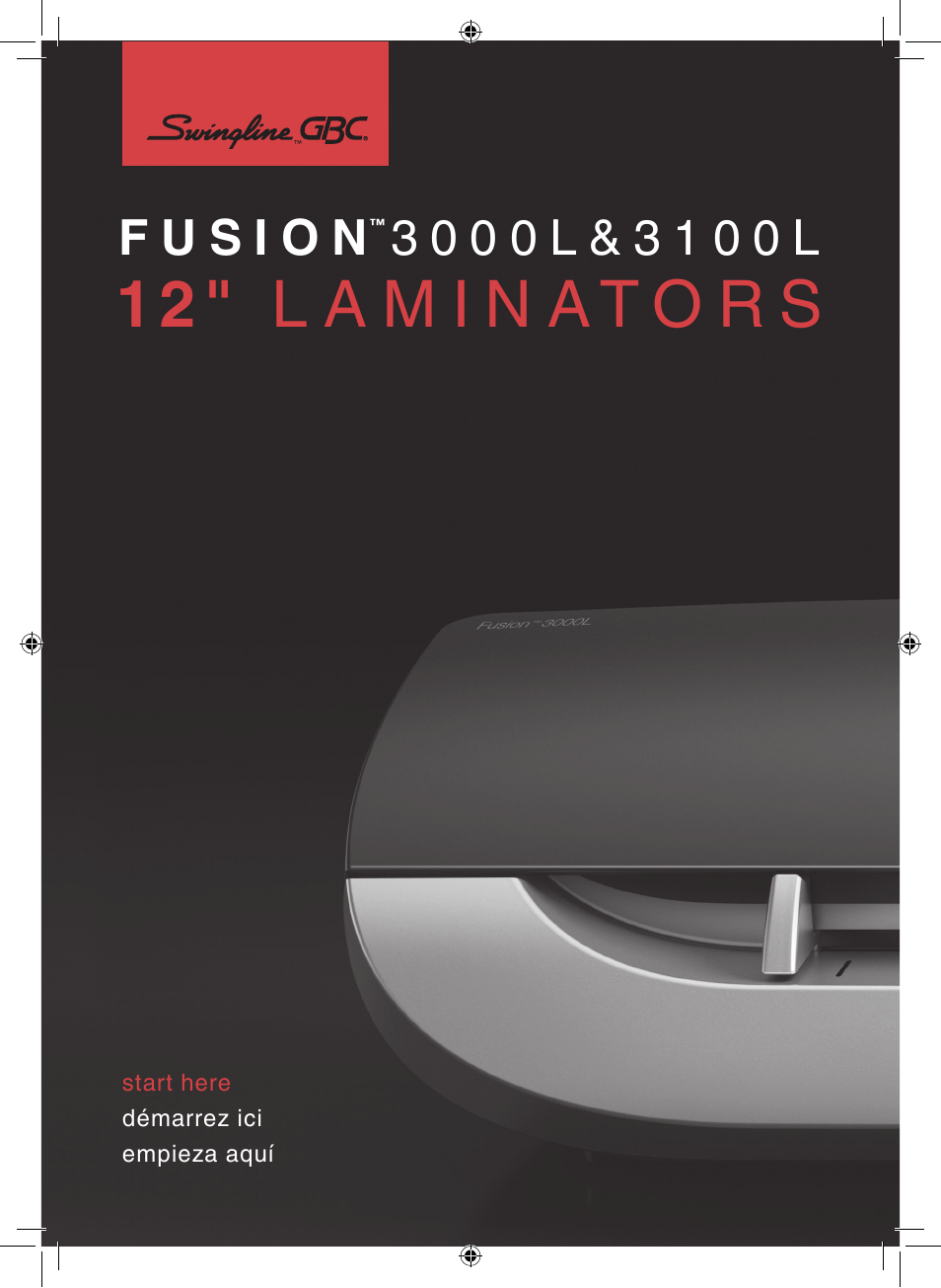 GBC 3100L Fusion Swingline User Manual | 28 pages
