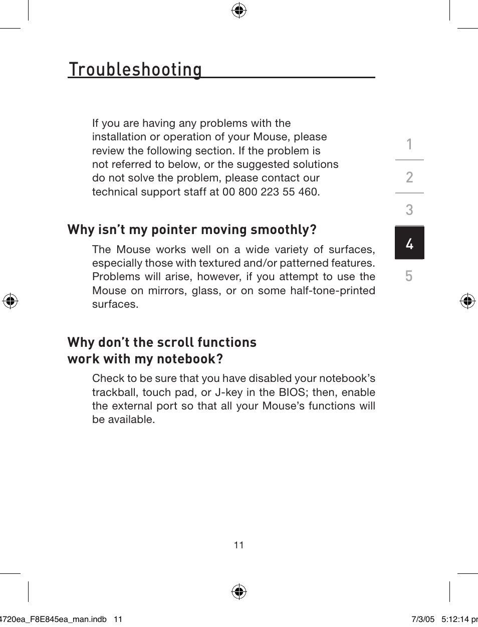 Troubleshooting | Belkin F8E845ea User Manual | Page 15 / 100