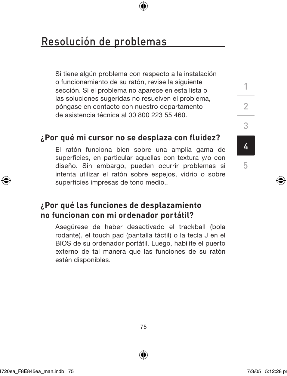 Resolución de problemas | Belkin F8E845ea User Manual | Page 79 / 100