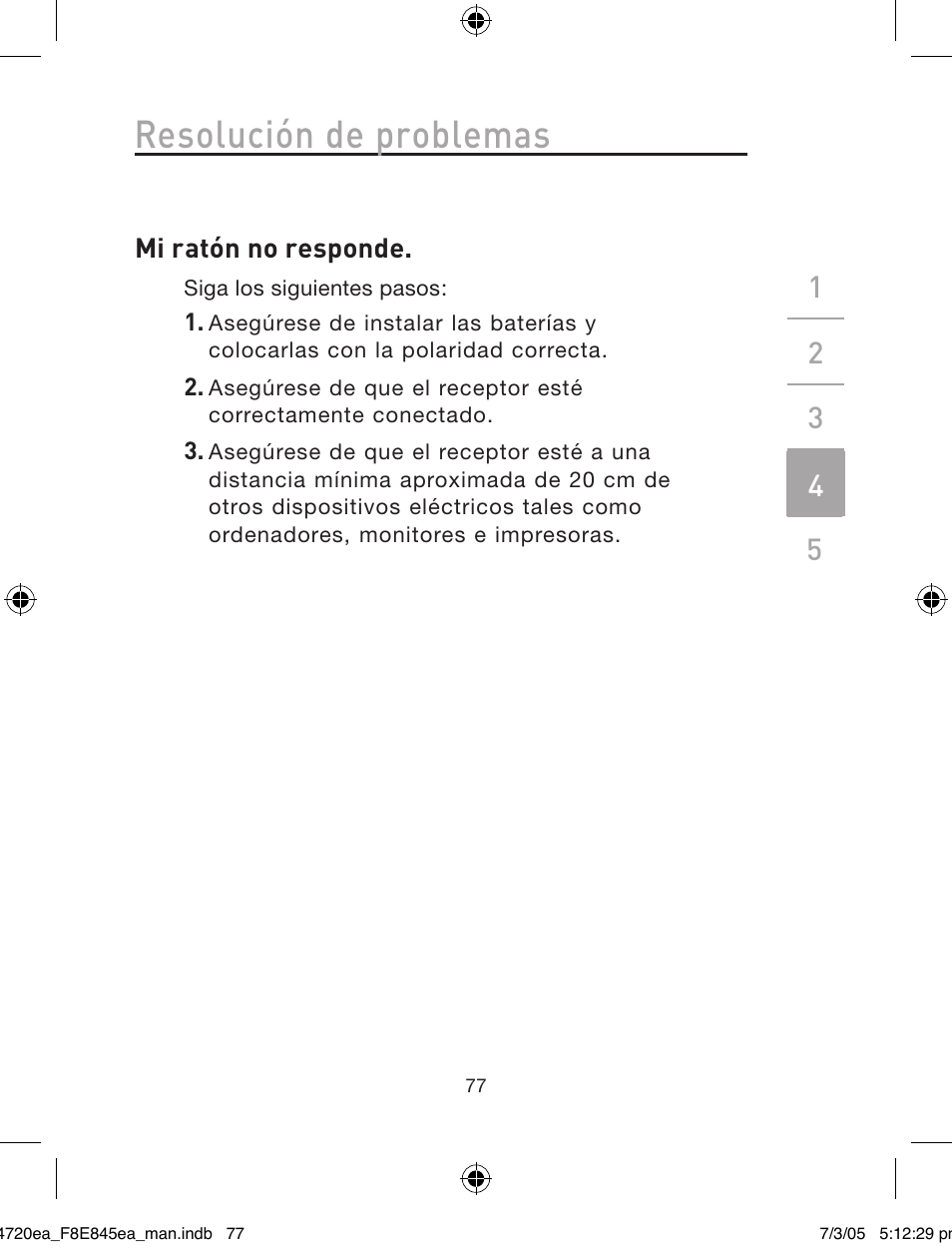 Resolución de problemas | Belkin F8E845ea User Manual | Page 81 / 100