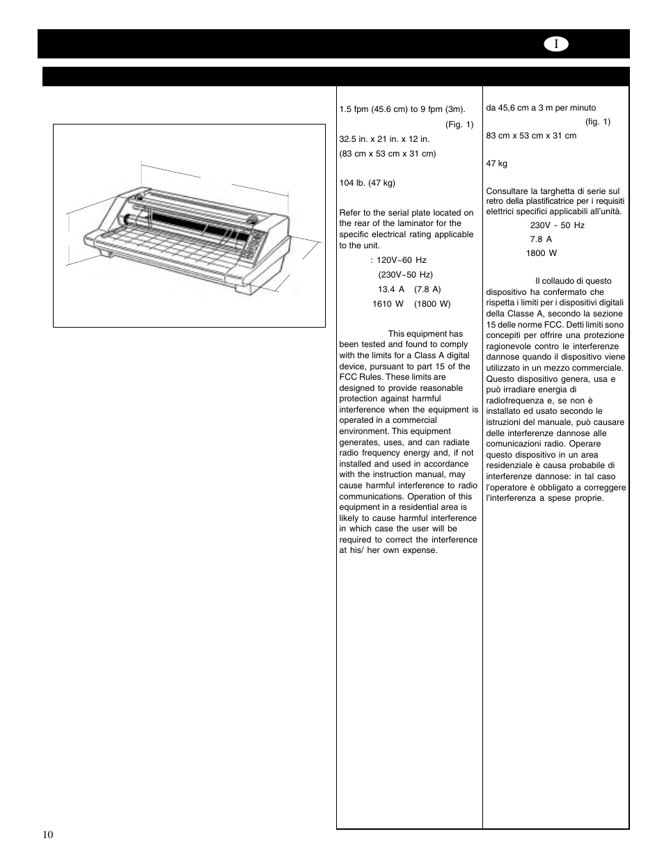 GBC 65-1 Ultima User Manual | Page 13 / 75