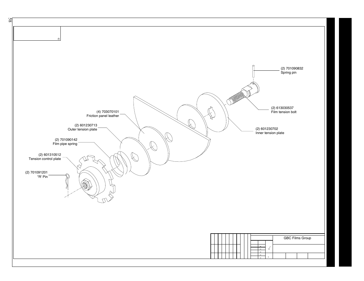 Gbc films group | GBC 65-1 Ultima User Manual | Page 62 / 75