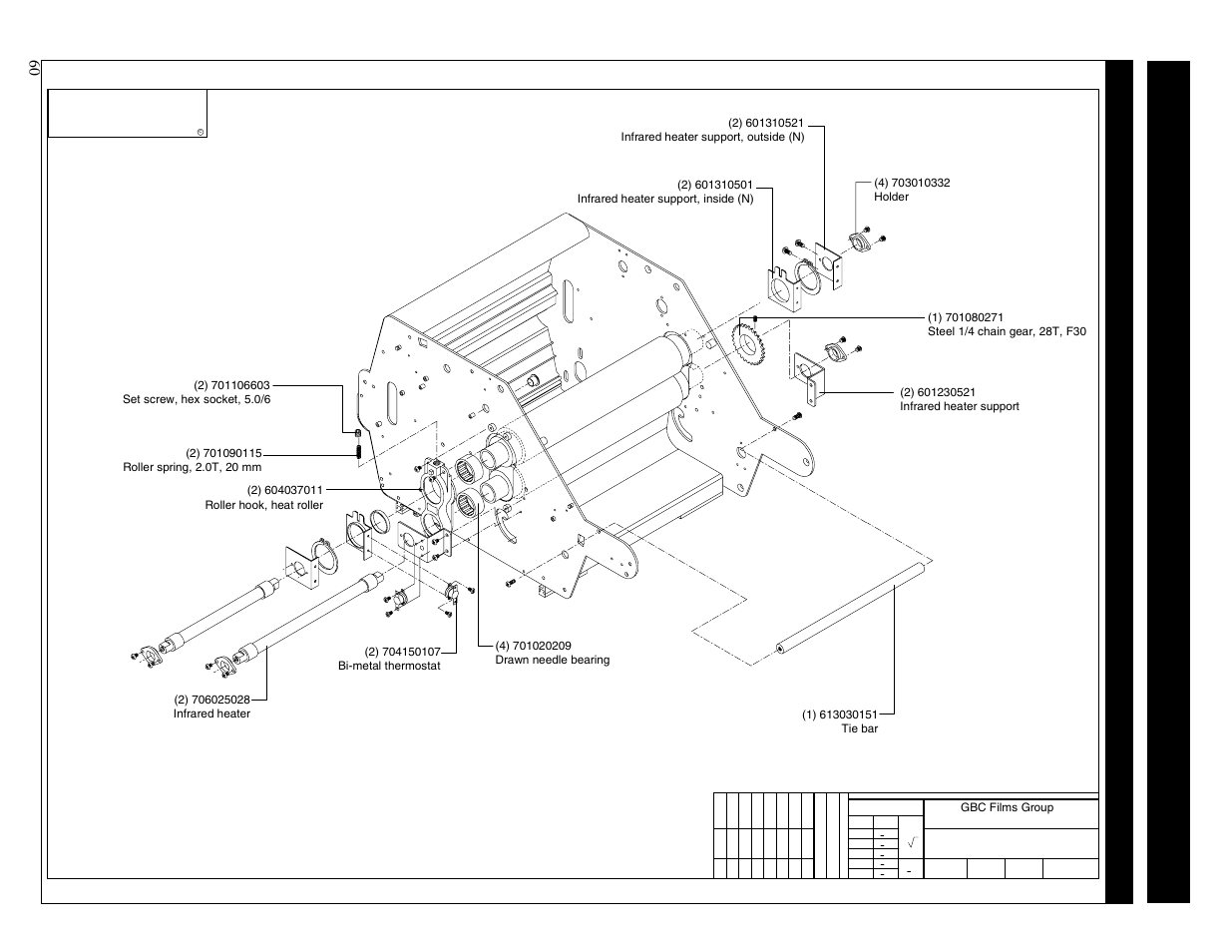 Gbc films group | GBC 65-1 Ultima User Manual | Page 64 / 75