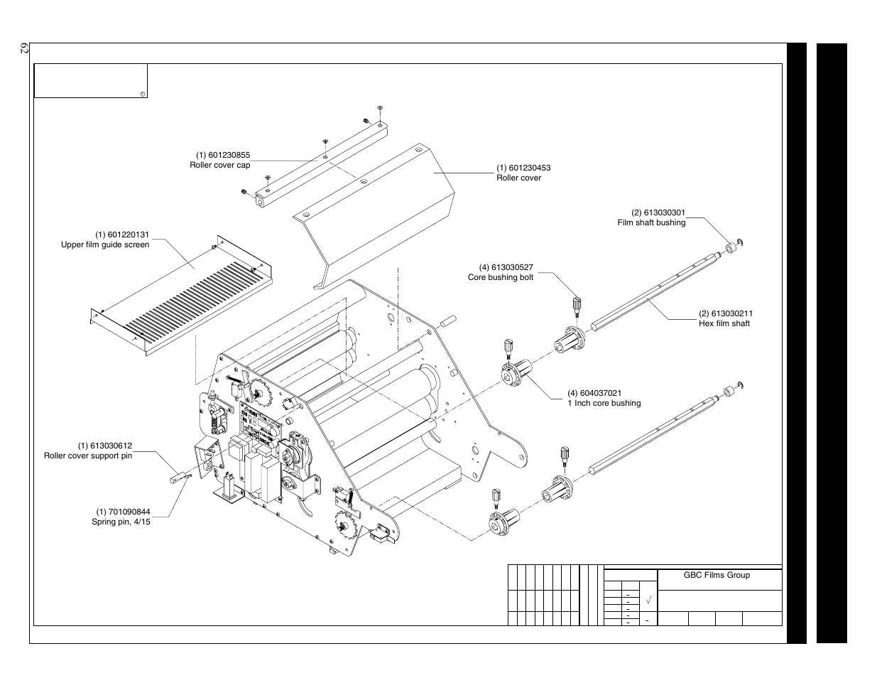 Gbc films group | GBC 65-1 Ultima User Manual | Page 66 / 75