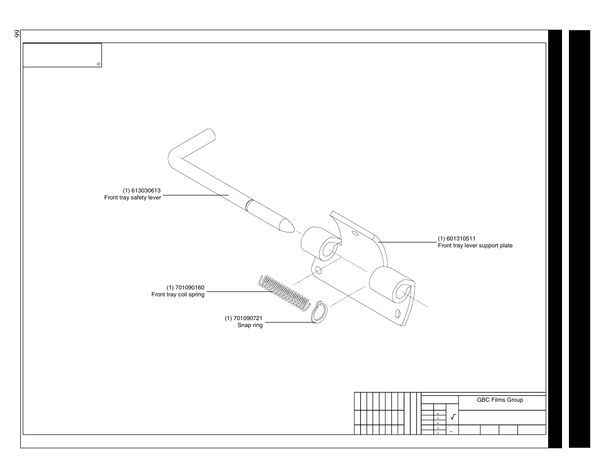 Gbc films group | GBC 65-1 Ultima User Manual | Page 70 / 75