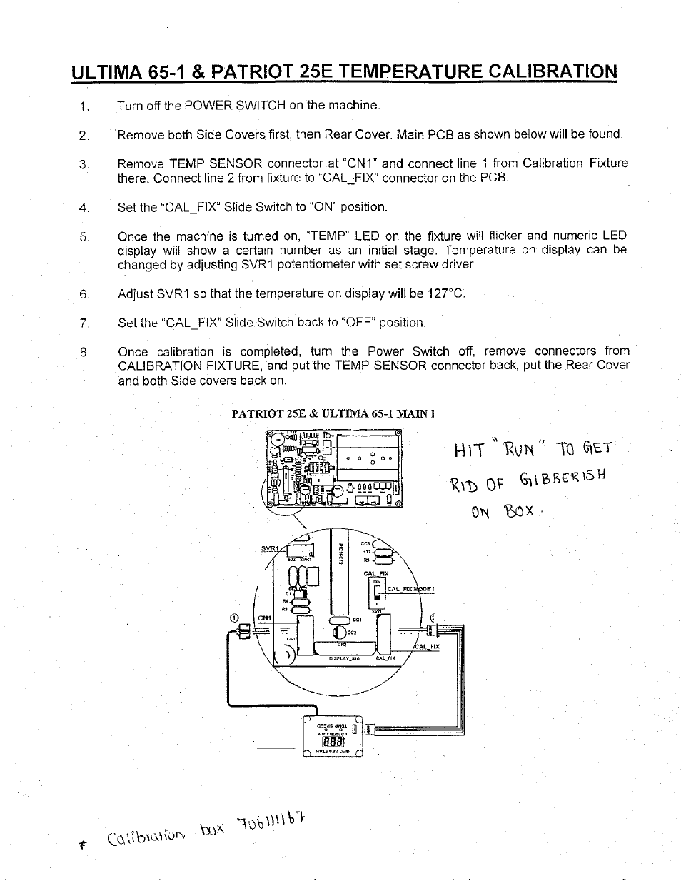 GBC 65-1 Ultima User Manual | Page 73 / 75