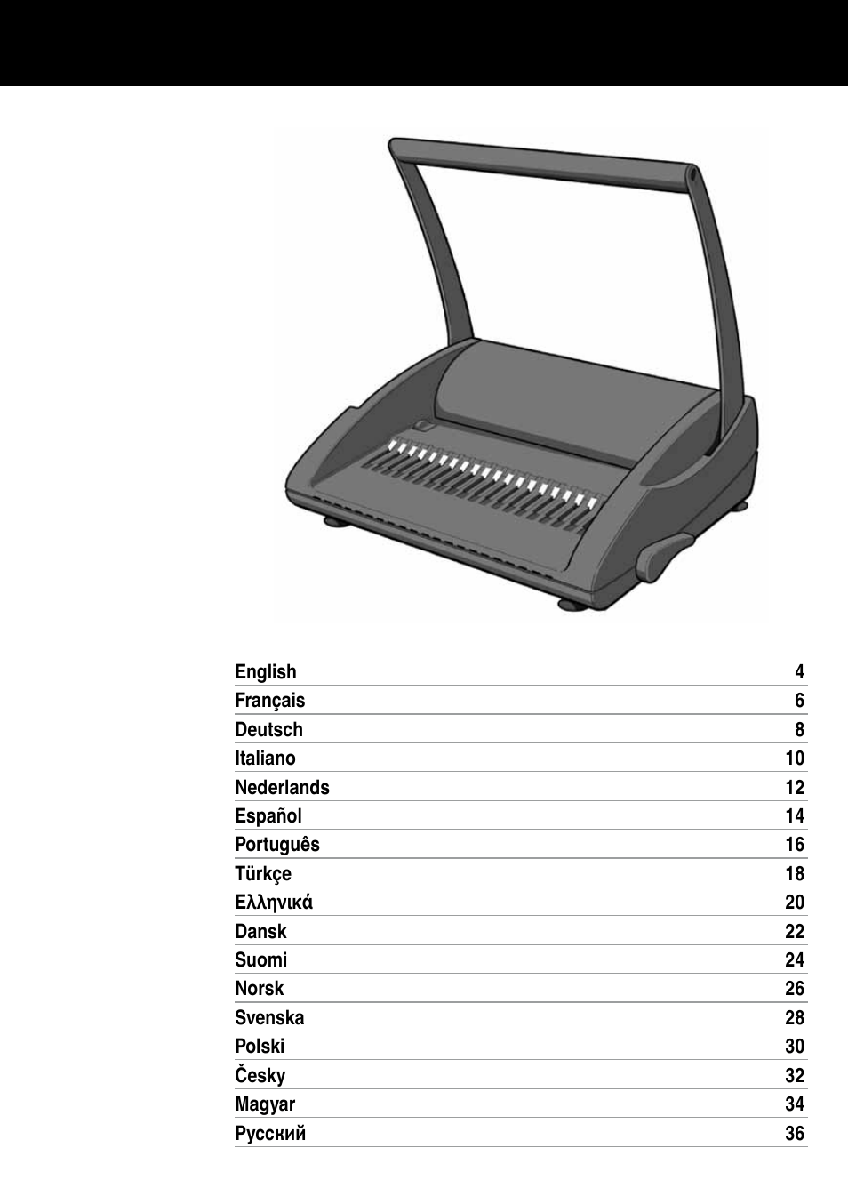 GBC C12 User Manual | Page 2 / 40