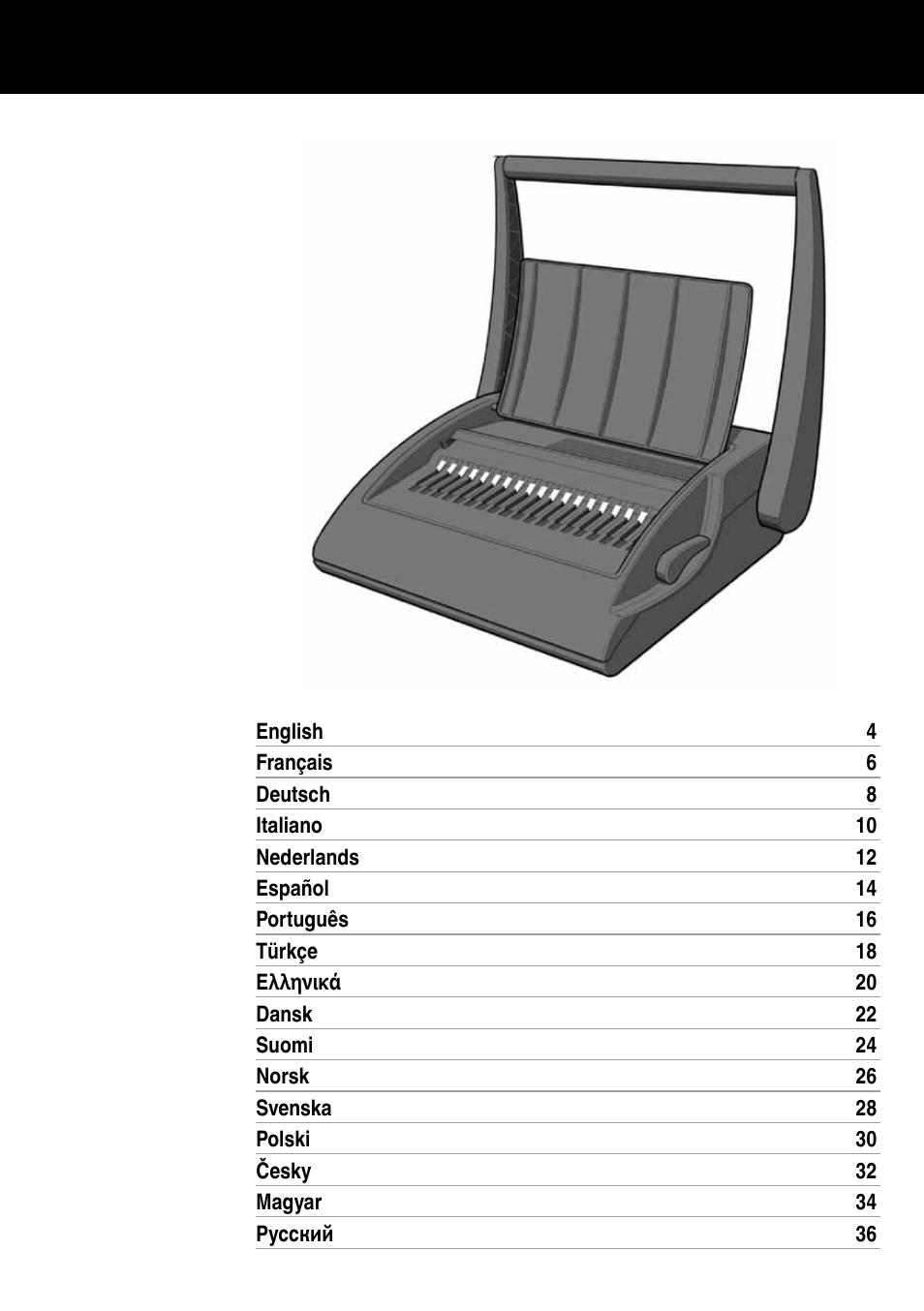 GBC C20 User Manual | Page 2 / 40