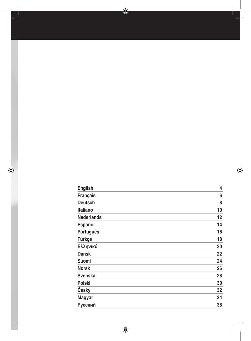 GBC 500 electric User Manual | Page 2 / 62