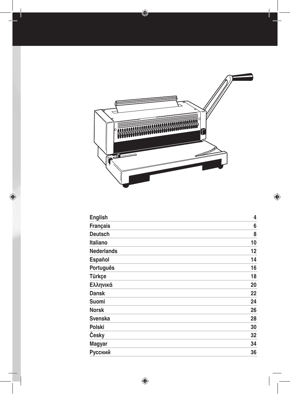 GBC 40Pro Karo User Manual | Page 2 / 38