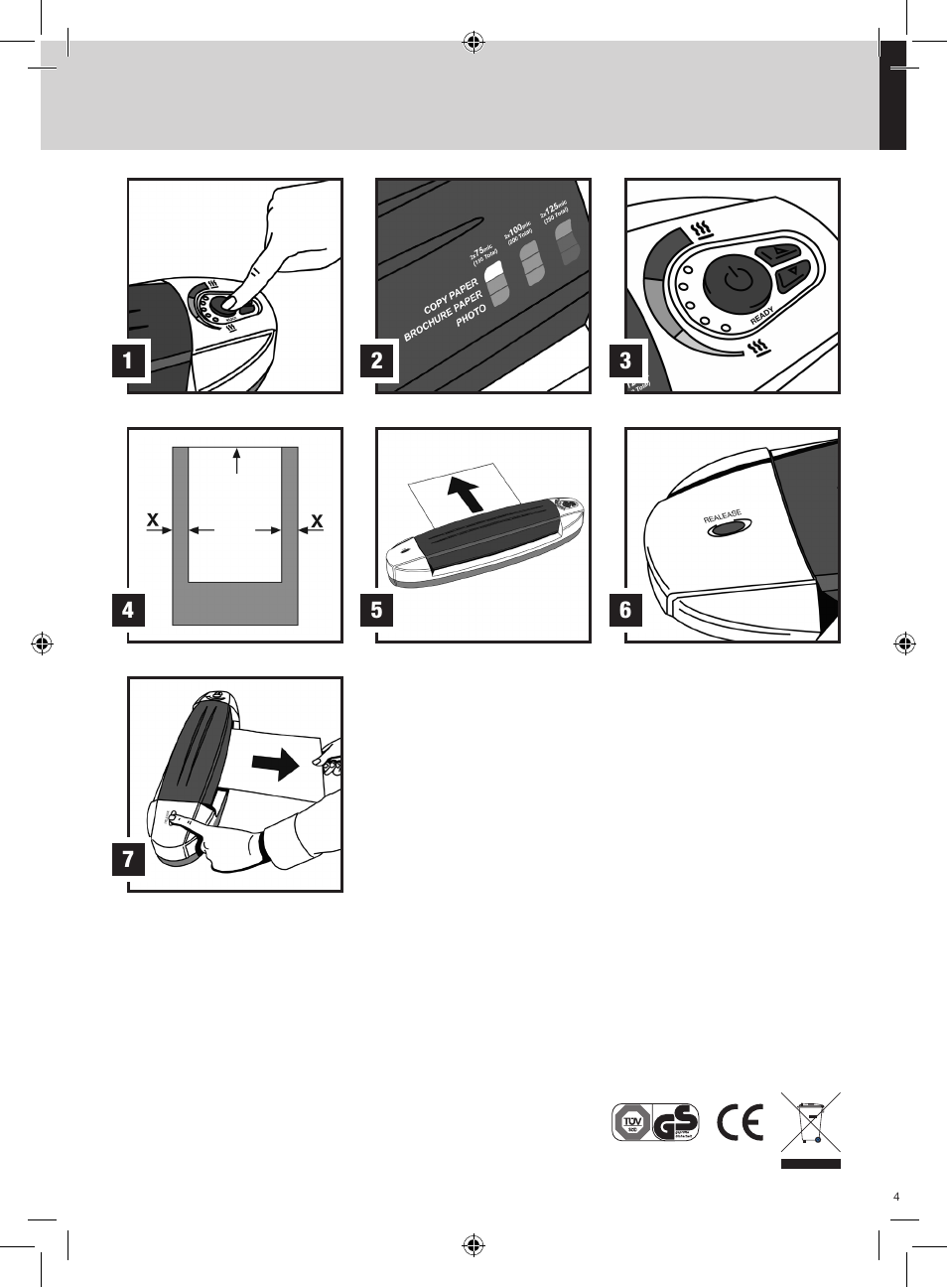 GBC H315 HeatSeal User Manual | Page 3 / 38