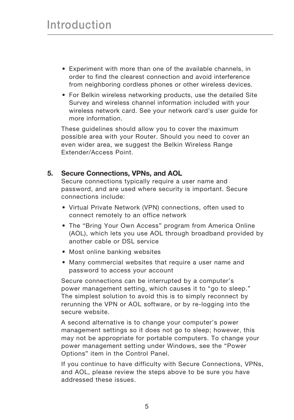 Introduction | Belkin N1 WIRELESS ROUTER P75170EI User Manual | Page 9 / 104