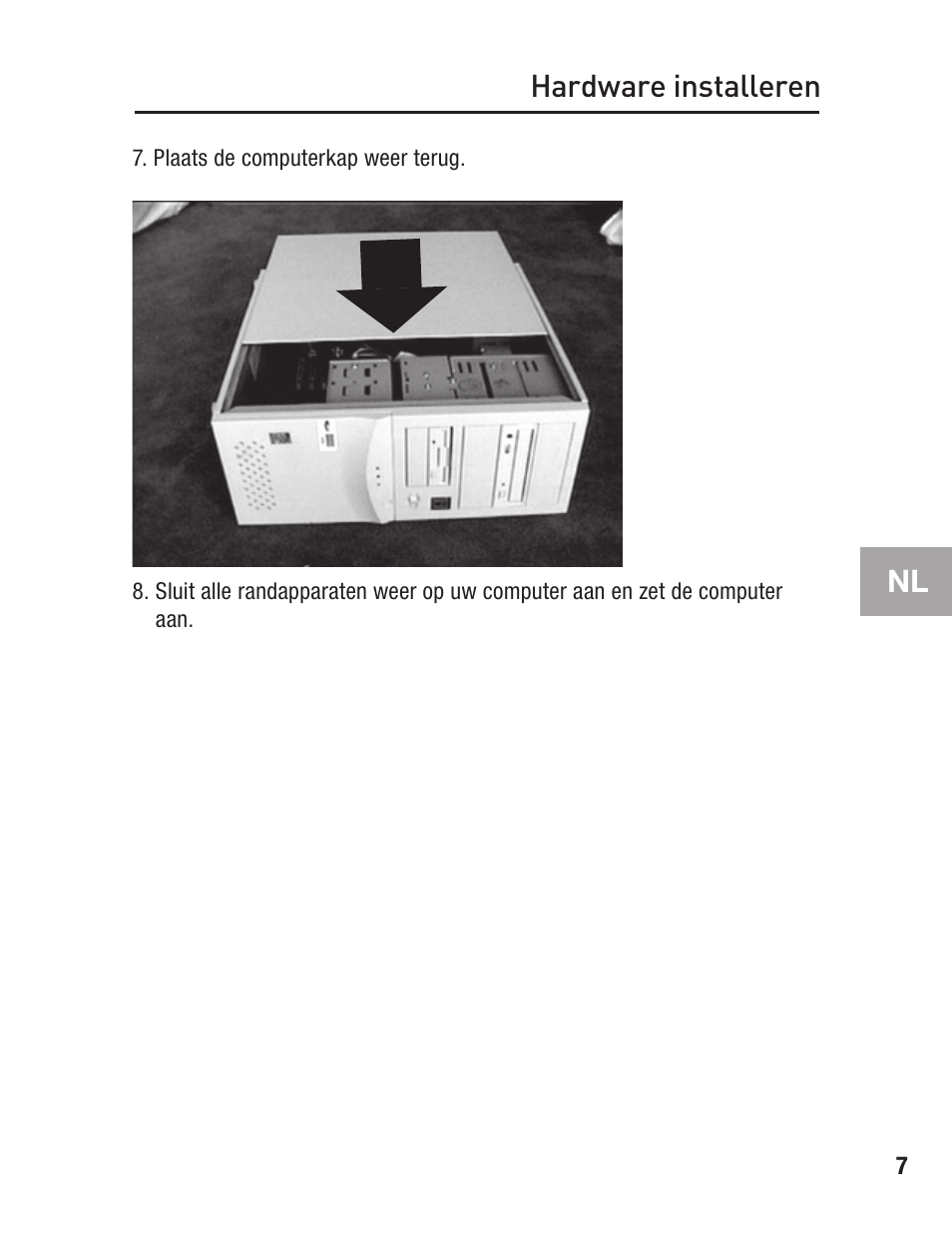 Nl hardware installeren | Belkin FIREWIRE F5U503 User Manual | Page 65 / 112