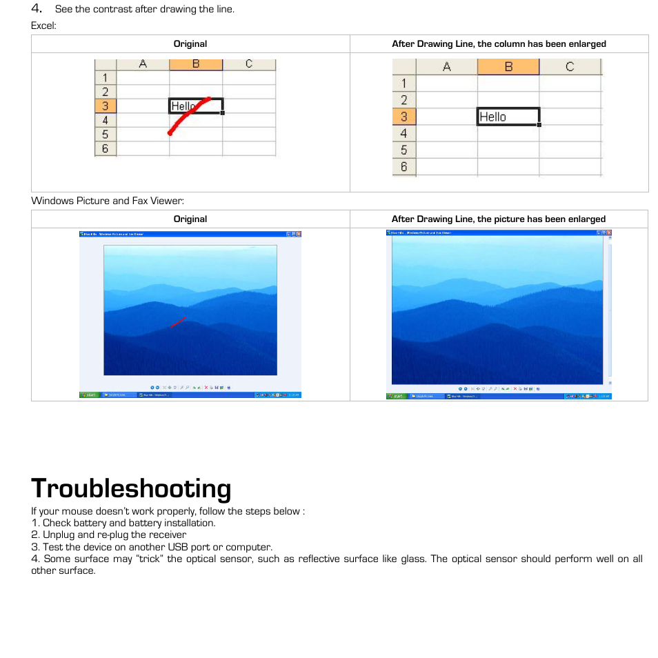 Troubleshooting | G-Cube G7T-60S User Manual | Page 13 / 15