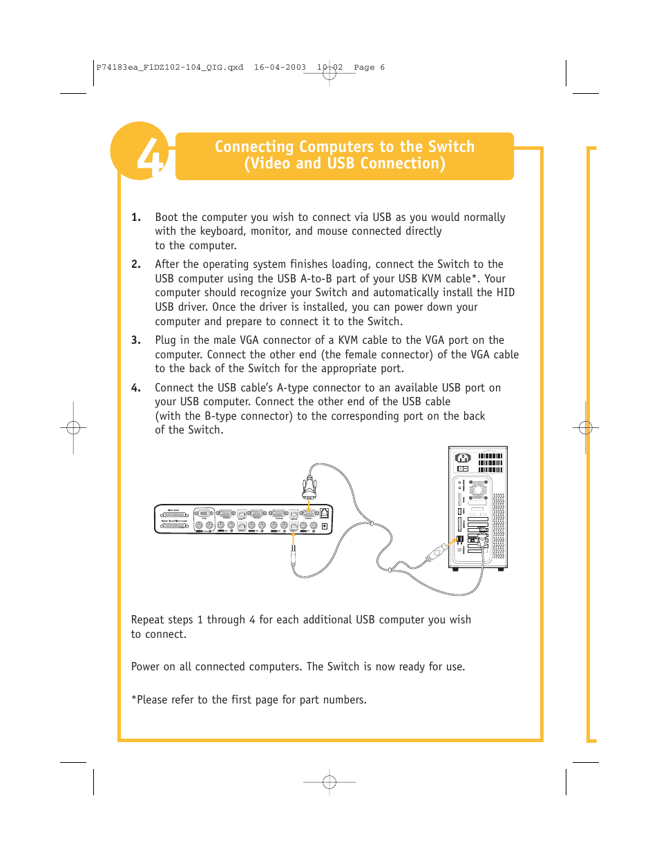 Belkin F1DZ104T User Manual | Page 8 / 52