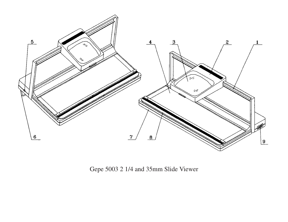 GEPE G5003 Sliding Viewer User Manual | Page 3 / 3