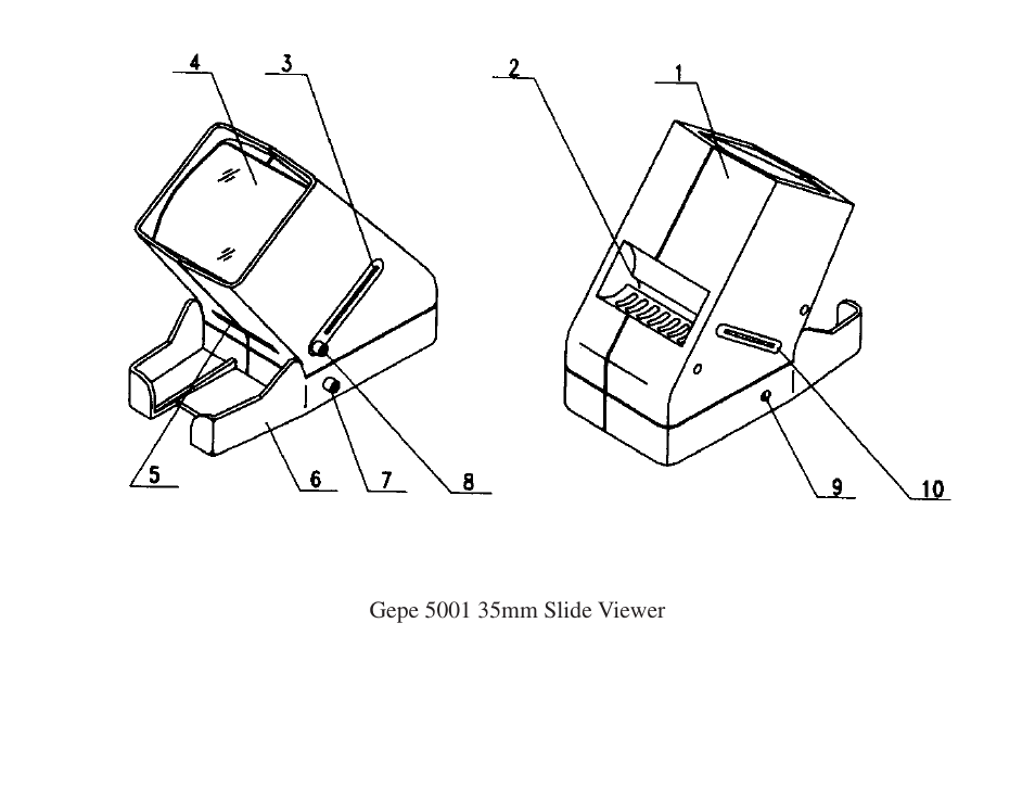 GEPE G5001 Table Top Viewer User Manual | Page 3 / 3