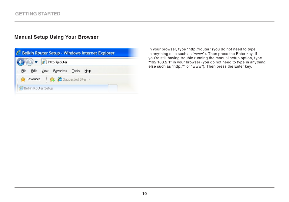 Belkin SURF N 15 N150 User Manual | Page 10 / 31