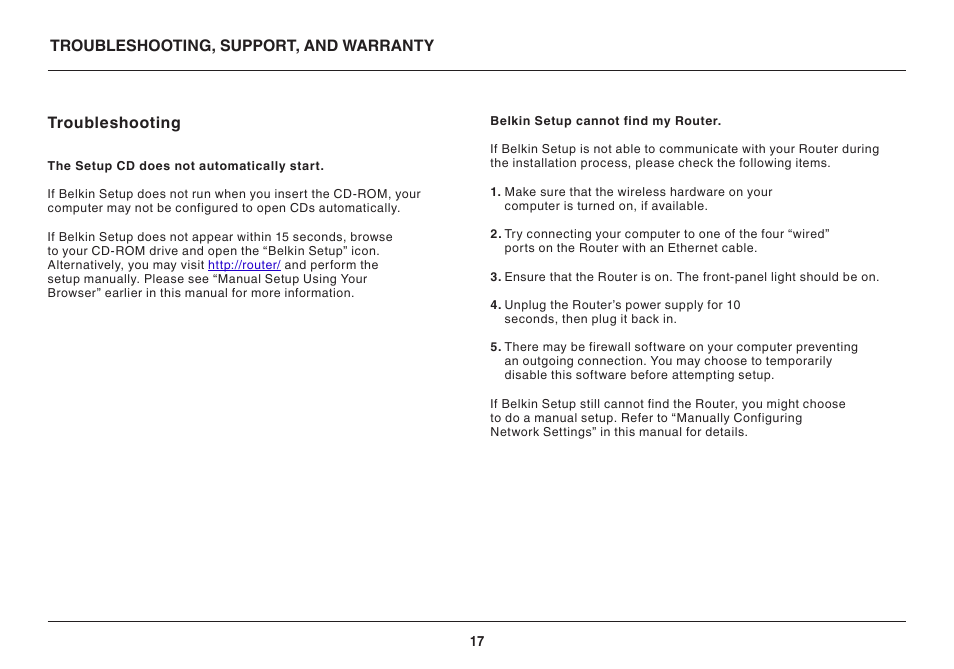 Belkin SURF N 15 N150 User Manual | Page 17 / 31