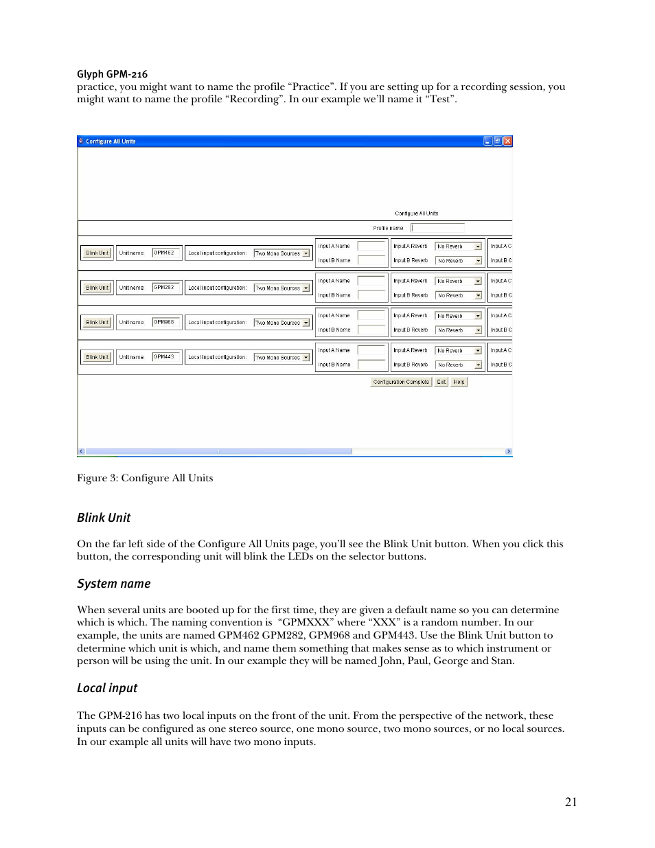 Glyph GPM-216 User Manual | Page 21 / 46
