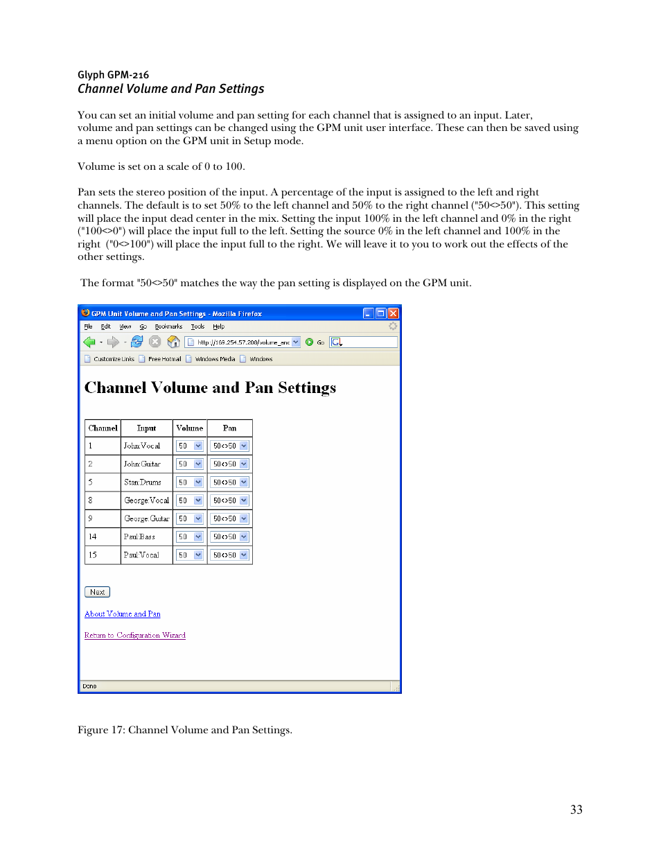 Glyph GPM-216 User Manual | Page 33 / 46